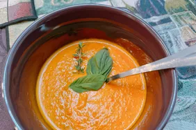 Roasted Cherry Tomato Soup